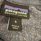 Patagonia Organic Cotton Long Sleeve Crewneck Pullover Shirt Men s Blue