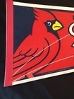 Vintage Full Size  St  Louis Cardinals Baseball Pennant Bird -beautiful           