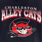 Vintage Charleston Alley Cats Shirt Adult Xl Single Stitched Mlb Baseball Milb