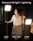Ubeesize 2 Pack Led Video Light Kit  Photography Lighting  13  Studio Lights