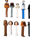 Vintage Star Wars 1990s Pez Dispensers Lot Of 18 Vader Leia Boba