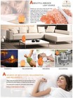 Hemingweigh Natural Himalayan Rock Salt Lamp 6-7 Lbs With Wood electric   Bulb