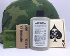 M1 Helmet Vietnam Accessory Lot Bug  Juice  Death Card  Tp And Warmers No Juice