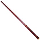 15 1 2  Greyback Hand Turned Mahogany Wood Magic Wand Wizard Witch W  Velvet Bag