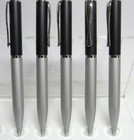 Lot Of 10 Terzetti Replay Metal Black   Satin Chrome Ballpoint Pen-closeout