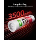 Ebl  1 5v Aa Aaa Usb Rechargeable Batteries 1 5 Volt Lithium  Li-ion Battery Lot