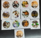 14th  Print  25 Cent  Set Of Aafes  Pogs  From 2010 About Uncir 