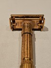 Vintage Gold Gillette Executive Adjustable Razor E4 1959 Free Shipping 