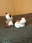 Vintage Enesco Siamese Cat Salt And Pepper Shakers