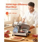 Uimoso Commercial 12  Blade Meat Slicer Deli Food Cutter Electric Slicer 320w
