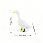 Large White Goose Garden Statue Outdoor Yard Porch Lawn D  cor