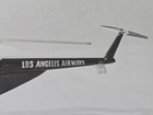 Los Angeles Airways 1951 Transport Helicopter Scale Model 8x10 Archive Photo
