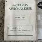 Vintage 1961 Modern   s Merchandiser Catalog New Orleans Rigid Tool King Appliance