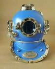 18  Vintage Style Us Navy Mark Iiv Deep Sea Antique Scuba Divers Diving Helmet