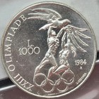 San Marino 1984-r 1000 Lire Silver Coin - Brilliant Uncirculated