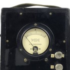 Vtg Welch Scientific Ac Electrical Test Meter Wood Steampunk Industrial Decor