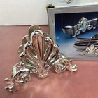 Vintage Silver-plated Victorian Style Buffet Caddies 3 Pc Set Original Box