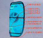 Spare Parts For Kite Cabrinha Moto 7 0 2019 Bladder  Valves  Bridle Lines  Rod