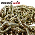 G70 Truck Tie Down Binder Chain 1 2  X 20  Transport Chain Tow Chain W grab Hook