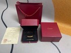 Catier 18k Yellow Gold Plated Love Bracelet  Full Set With Original  Box