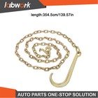 Labwork Wrecker Chain Hook One 5 16  X 10  Grade 70 Long Shank J Hook Tow Chain
