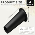 Bat Exclusion Device - One Way Door   Tube Traps For Outdoor Control  4 Pcs 