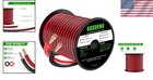 12 Gauge Wire 100ft  2 Conductor Electrical Cable - Red And Black  Low Voltag   