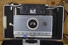 Polaroid Automatic 100 Land Camera W  Case  Timer  Flash  Bulbs  Film