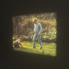 8mm Home Movie Family Yard Girl With Cat Grandma Grandpa 1970s 3    Reel