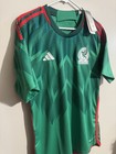 2022 Adidas Mexico Home Jersey Bnwt
