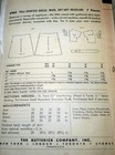  lovely Vtg 1950s Dress Butterick Sewing Pattern 12 30