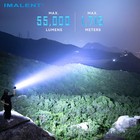 Imalent Sr16 Flashlight 55000 Lumens Usb Rechargeable Led Spotlight Searchlight