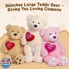Maogolan Big Teddy Bear Stuffed Animal  Soft And Cuddly Giant Teddy Bear Plus