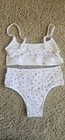 Nwt Pink Victoria s Secret Cherry Heart Bra   Cheeky Panty Set - Small Petite