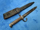 Antique Original Us Export M1895 Remington Rolling Block Bayonet And Scabbard