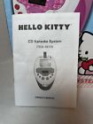 Hello Kitty 68109 Cd Karaoke System With 5 Inch Screen Tested Working Complete