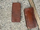 Antique Vintage Reclaimed Brick 2 Bricks Sayre   Fisher Co Clay Nj Ny