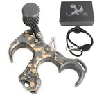 Compound Bow Release Aid 3 Finger Thumb Trigger Adjustable Archery Hunting Rh Lh