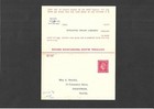 Gb Stationery Sto Qeii 21 2d   21 2d Nbts Reply Postcard Size F H b Cs176b
