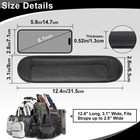 Fieil 2 Pack Non-slip Shoulder Strap Pad  Waterproof Air Cushion Shoulder Rel   