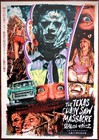 B2x2 Rockin jelly Bean Texas Chain Saw Massacre Japan Limited Poster Tobe Hooper
