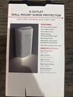 Cyberpower P6wucl 6-outlet Wall Mount Surge Protector With Usb And Night Light 