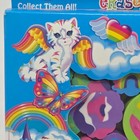 Lisa Frank 12 Rainbow Majesty Erasers New In Package Peace Heart Butterfly Rose