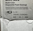Howard Leight Ll-30 Laser Lite Corded Disposable Foam Ear Plugs 100 Pairs