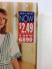 1993 See   Sew  6890 Vtg Sewing Pattern Women Top Culotte Dress Size A 6 8 10 