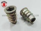 Tfi832-11  T-lok Hex-drive Threaded Insert Zinc-for Wood  8-32x0 433 -25 Pcs