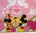 Tokyo Disney Resort Photo Frame 5-3 4  X 4-1 4  Mickey And Minnie   Hearts