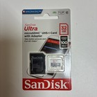 Sandisk Ultra Micro Sdhc 32gb Uhs-i Card With Adapter 100mb s Pack Of 8