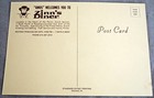 Vintage Oversized Postcard Denver Pennsylvania Pa Amos Zinn s Diner Menu 6 x9 
