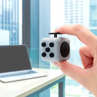 Solid Color Stress Relief Fidget Cube For Anxiety And Focus